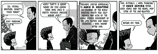 The Boondocks - Tuesday May 4, 1999 Comic Strip