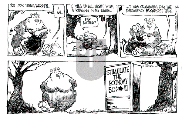 The Grizzwells on Friday November 3, 1995 Comic Strip