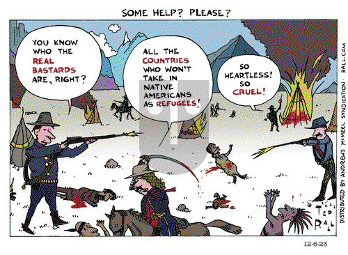 Ted Rall - Wednesday December 6, 2023 Comic Strip