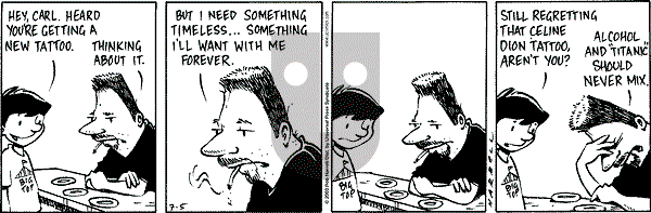 Big Top on Saturday July 5, 2003 Comic Strip