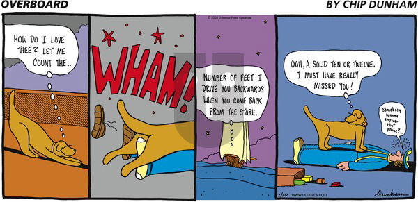 Overboard on Sunday February 20, 2005 Comic Strip