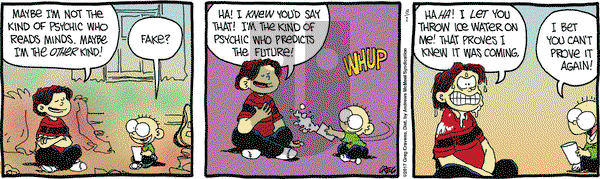 The Buckets on Tuesday August 1, 2017 Comic Strip