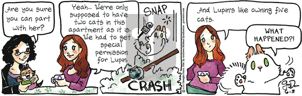 Breaking Cat News on Wednesday June 5, 2019 Comic Strip