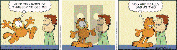 Garfield on Thursday January 16, 2020 Comic Strip