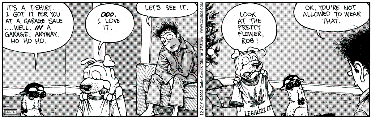 Get Fuzzy - Friday December 27, 2002 Comic Strip