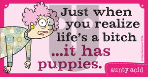 Aunty Acid on Monday February 1, 2016 Comic Strip