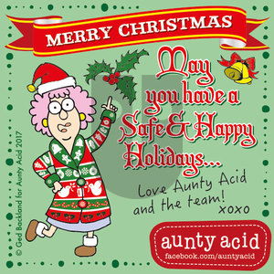 Aunty Acid on Sunday December 24, 2017 Comic Strip
