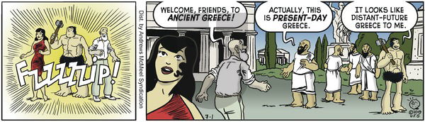Alley Oop on Monday July 1, 2019 Comic Strip
