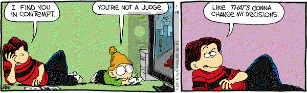 The Buckets on Wednesday January 19, 2011 Comic Strip