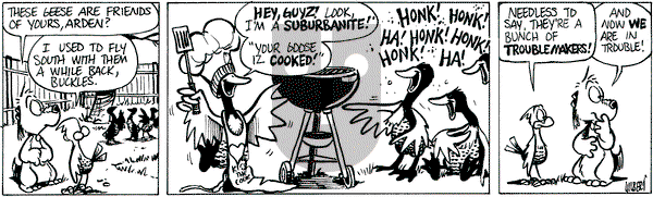 Buckles on Tuesday April 8, 2025 Comic Strip