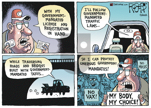 Rob Rogers on Friday October 15, 2021 Comic Strip