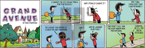 Grand Avenue on Sunday June 25, 2017 Comic Strip