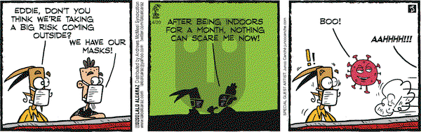 La Cucaracha on Monday April 20, 2020 Comic Strip
