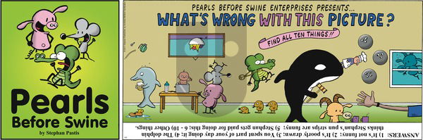 Pearls Before Swine on Sunday April 2, 2017 Comic Strip