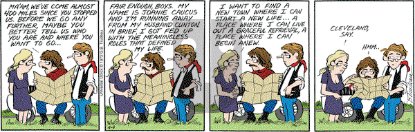 Doonesbury on Wednesday April 9, 2014 Comic Strip