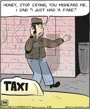 Brevity on Wednesday February 25, 2015 Comic Strip