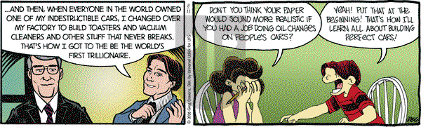 The Buckets on Thursday August 11, 2016 Comic Strip