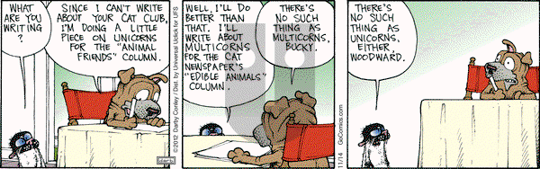 Get Fuzzy on Wednesday November 14, 2012 Comic Strip