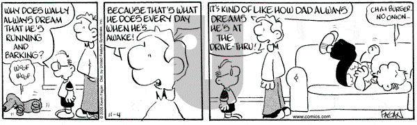 Drabble on Friday November 4, 2005 Comic Strip