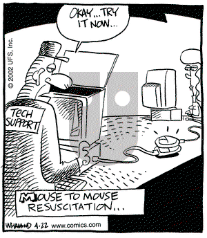 Reality Check - Monday April 22, 2002 Comic Strip
