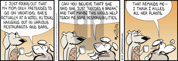 DeFlocked - Friday August 12, 2022 Comic Strip