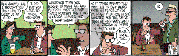 Monty on Wednesday October 23, 2013 Comic Strip