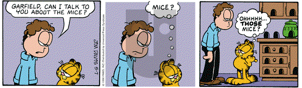 Garfield on Tuesday May 7, 1996 Comic Strip