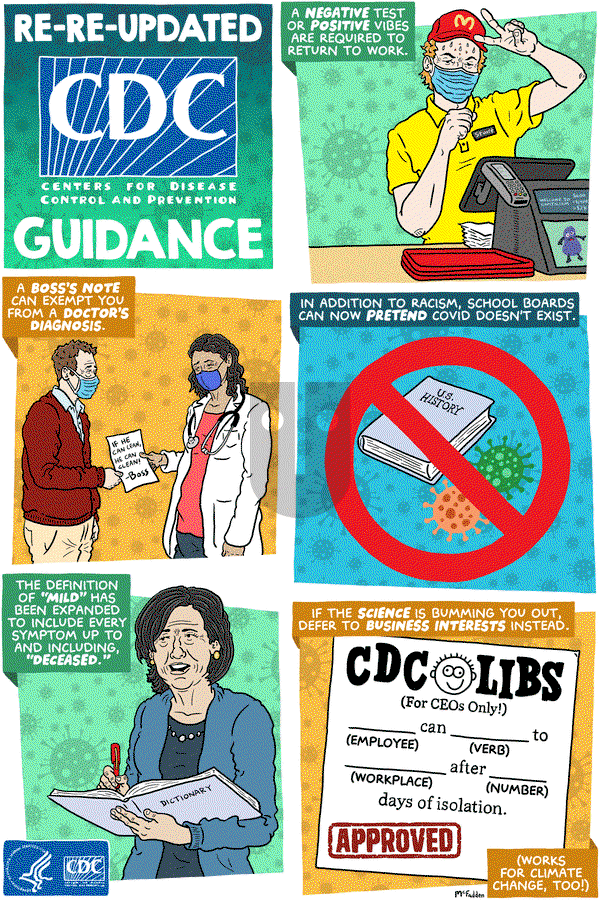 Brian McFadden on Tuesday January 11, 2022 Comic Strip