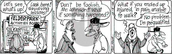 The Elderberries on Thursday October 5, 2006 Comic Strip