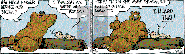 The Grizzwells on Thursday February 28, 2019 Comic Strip