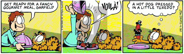 Garfield on Saturday April 30, 1994 Comic Strip