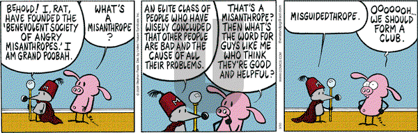 Pearls Before Swine on Monday March 30, 2009 Comic Strip