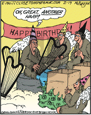 Close to Home on Friday February 19, 2016 Comic Strip