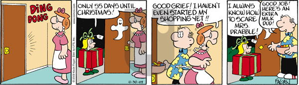 Drabble on Friday October 30, 2009 Comic Strip