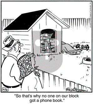 Marmaduke on Saturday April 26, 2003 Comic Strip