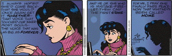 Nancy on Monday March 5, 2012 Comic Strip
