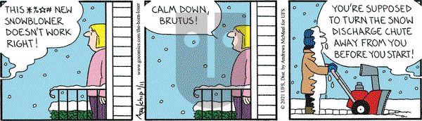 The Born Loser on Monday January 11, 2021 Comic Strip