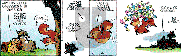 Over the Hedge on Saturday February 20, 2021 Comic Strip