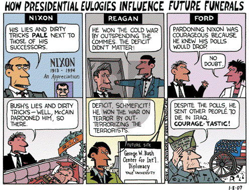 Ted Rall on Monday January 8, 2007 Comic Strip
