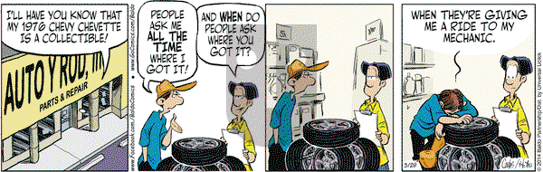 Baldo on Saturday March 29, 2014 Comic Strip