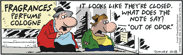 Frank and Ernest on Friday October 18, 2013 Comic Strip