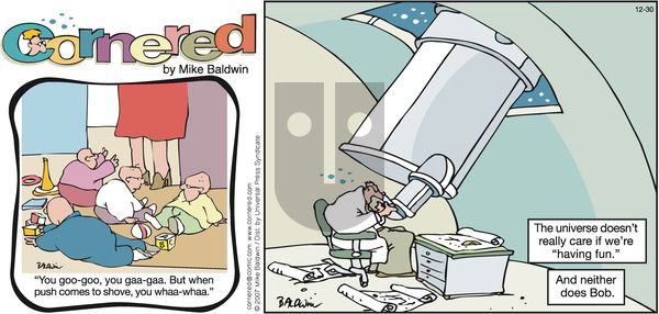 Cornered on Sunday December 30, 2007 Comic Strip