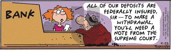 Frank and Ernest on Thursday April 28, 2005 Comic Strip