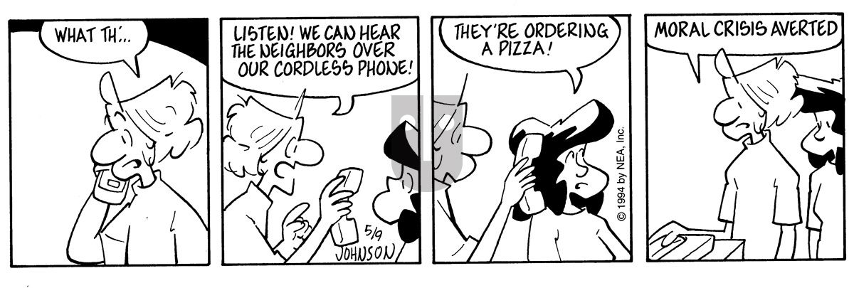 Arlo and Janis - Monday May 9, 1994 Comic Strip