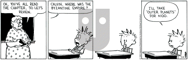 Calvin and Hobbes - Thursday March 9, 2023 Comic Strip