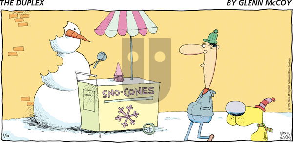 The Duplex on Sunday January 30, 2011 Comic Strip