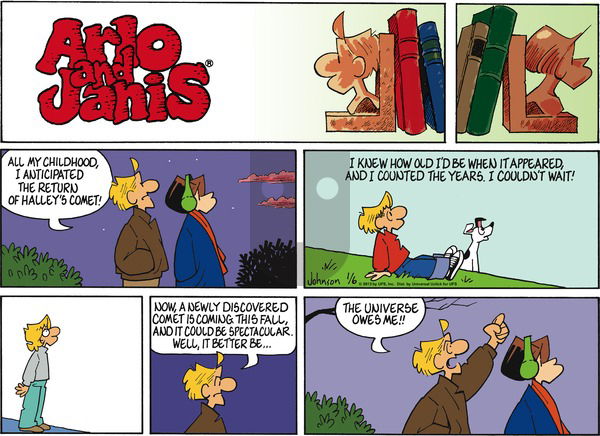 Arlo and Janis on Sunday January 6, 2013 Comic Strip