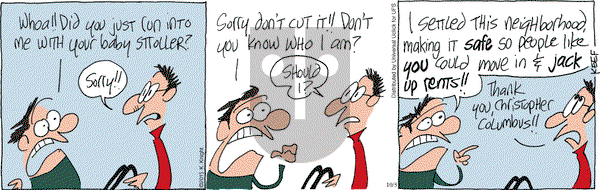 The Knight Life on Monday October 5, 2015 Comic Strip