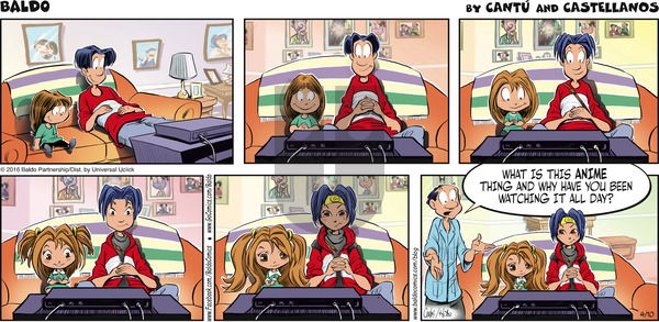 Baldo on Sunday April 10, 2016 Comic Strip