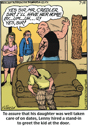 Close to Home on Friday July 15, 2016 Comic Strip